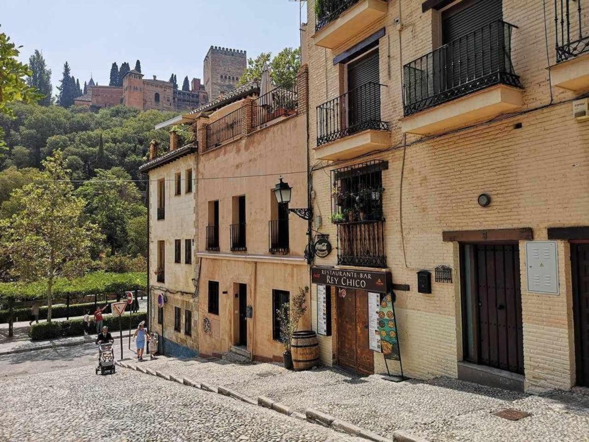 Apartamento Para Dos Al Lado De La Alhambra, En Pleno Centro Granada Exteriör bild